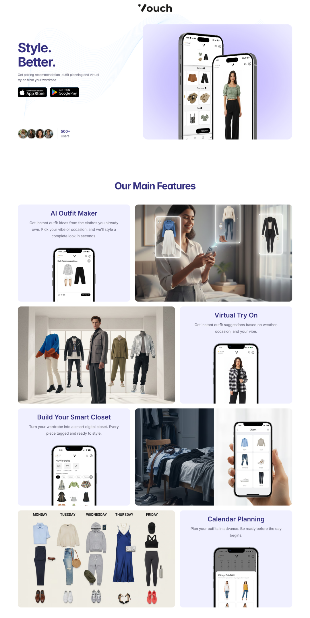 Website services preview